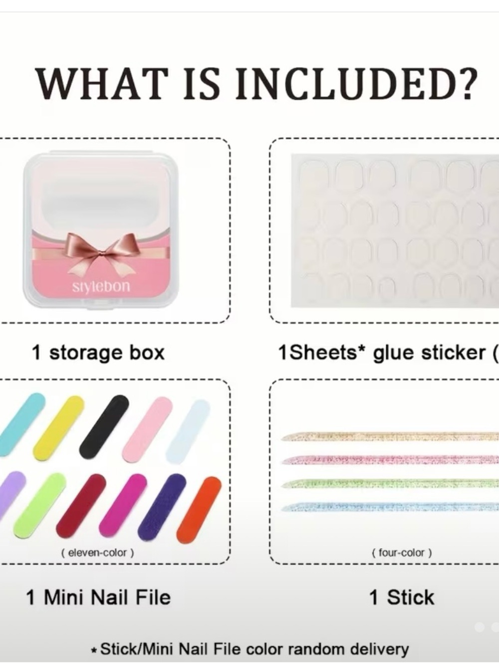 10PCS of Handmade Medium -length Base Color Press-On Nails, Easy & Elegant M - Picture 6 of 7